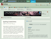 Tablet Screenshot of animya.deviantart.com