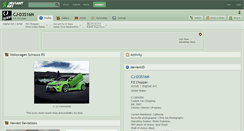 Desktop Screenshot of cj-d3s16n.deviantart.com