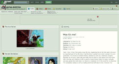 Desktop Screenshot of gomas-sketches.deviantart.com