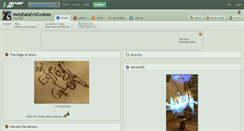 Desktop Screenshot of melyeatsevilcookies.deviantart.com