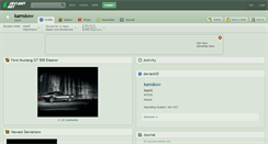 Desktop Screenshot of kamskow.deviantart.com