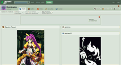 Desktop Screenshot of illuminalux.deviantart.com