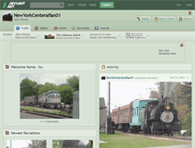 Tablet Screenshot of newyorkcenteralfan01.deviantart.com