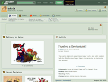 Tablet Screenshot of edorta.deviantart.com