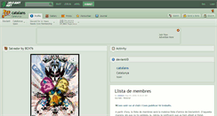 Desktop Screenshot of catalans.deviantart.com