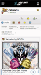 Mobile Screenshot of catalans.deviantart.com