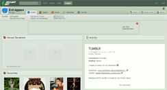 Desktop Screenshot of evil-apple4.deviantart.com