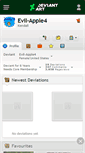 Mobile Screenshot of evil-apple4.deviantart.com