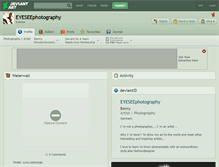 Tablet Screenshot of eyeseephotography.deviantart.com