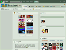 Tablet Screenshot of disney-heirs101.deviantart.com