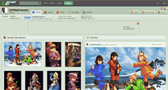 Desktop Screenshot of limited-access.deviantart.com