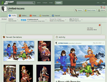 Tablet Screenshot of limited-access.deviantart.com