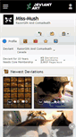 Mobile Screenshot of miss-mush.deviantart.com