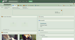 Desktop Screenshot of havokmann.deviantart.com