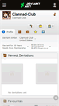 Mobile Screenshot of clannad-club.deviantart.com