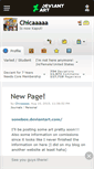 Mobile Screenshot of chicaaaaa.deviantart.com