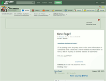 Tablet Screenshot of chicaaaaa.deviantart.com