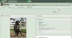 Desktop Screenshot of littlenake.deviantart.com