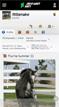 Mobile Screenshot of littlenake.deviantart.com