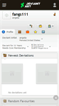 Mobile Screenshot of fangs111.deviantart.com