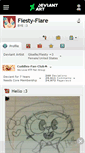 Mobile Screenshot of fiesty-flare.deviantart.com