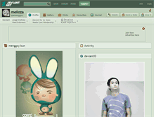 Tablet Screenshot of meiloza.deviantart.com