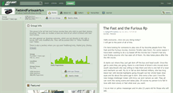 Desktop Screenshot of fastandfuriousarts.deviantart.com