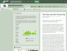 Tablet Screenshot of fastandfuriousarts.deviantart.com