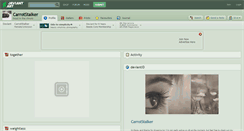 Desktop Screenshot of carrotstalker.deviantart.com