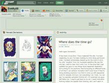 Tablet Screenshot of enmity88.deviantart.com