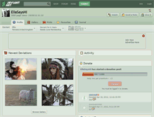 Tablet Screenshot of ellasayshi.deviantart.com