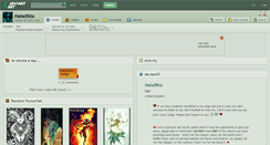 Desktop Screenshot of maladikta.deviantart.com