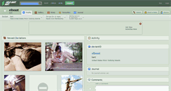 Desktop Screenshot of elbeast.deviantart.com