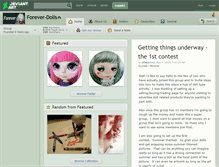 Tablet Screenshot of forever-dolls.deviantart.com