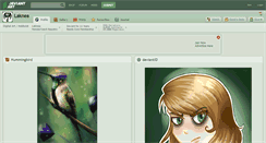 Desktop Screenshot of laknea.deviantart.com