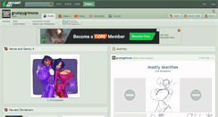 Desktop Screenshot of grumpygrimone.deviantart.com