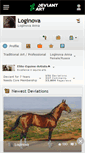 Mobile Screenshot of loginova.deviantart.com