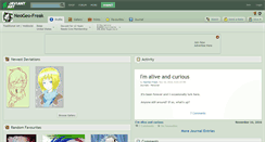 Desktop Screenshot of neogeo-freak.deviantart.com