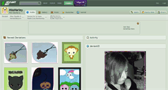 Desktop Screenshot of missnarley.deviantart.com