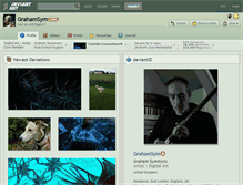 Tablet Screenshot of grahamsym.deviantart.com