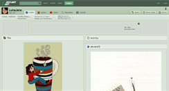 Desktop Screenshot of lunajane.deviantart.com