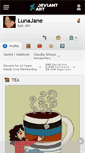 Mobile Screenshot of lunajane.deviantart.com