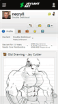 Mobile Screenshot of necryll.deviantart.com