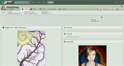 Desktop Screenshot of prissychrissy.deviantart.com