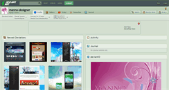 Desktop Screenshot of manno-designer.deviantart.com