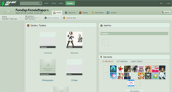 Desktop Screenshot of femdiap-femalediaper.deviantart.com