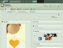 Tablet Screenshot of eiraberry.deviantart.com