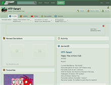 Tablet Screenshot of htf-fanart.deviantart.com