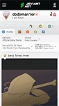 Mobile Screenshot of dodoman1er.deviantart.com