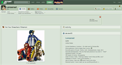 Desktop Screenshot of loresensei.deviantart.com